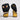 'Dominator' Boxing Gloves - Black/Gold