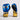 'Dominator' Boxing Gloves - Blue/Gold