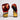 'Dominator' Boxing Gloves - Red/Gold