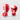 'Hit' Boxing Gloves - Red/White 2TUF2TAP