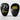 'Slash' Focus Mitts - Black/Yellow 2TUF2TAP