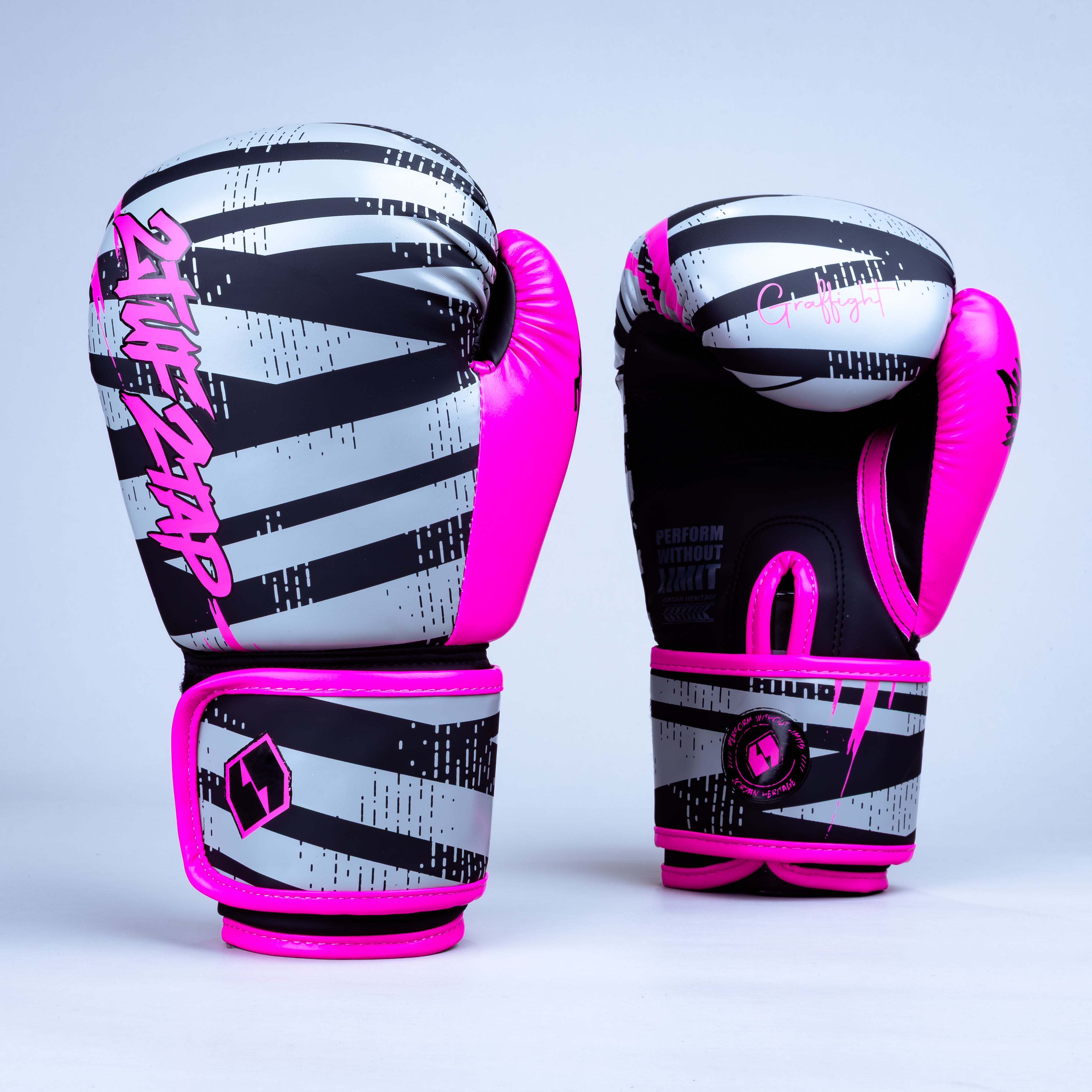 GRAFFIGHT' BOX Glove Grey Pink GRAFFIGHT' BOX Glove Grey Pink