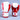GRAFFIGHT' BOX Glove White Red