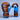 GRAFFIGHT' BOX Glove Brown Blue Black