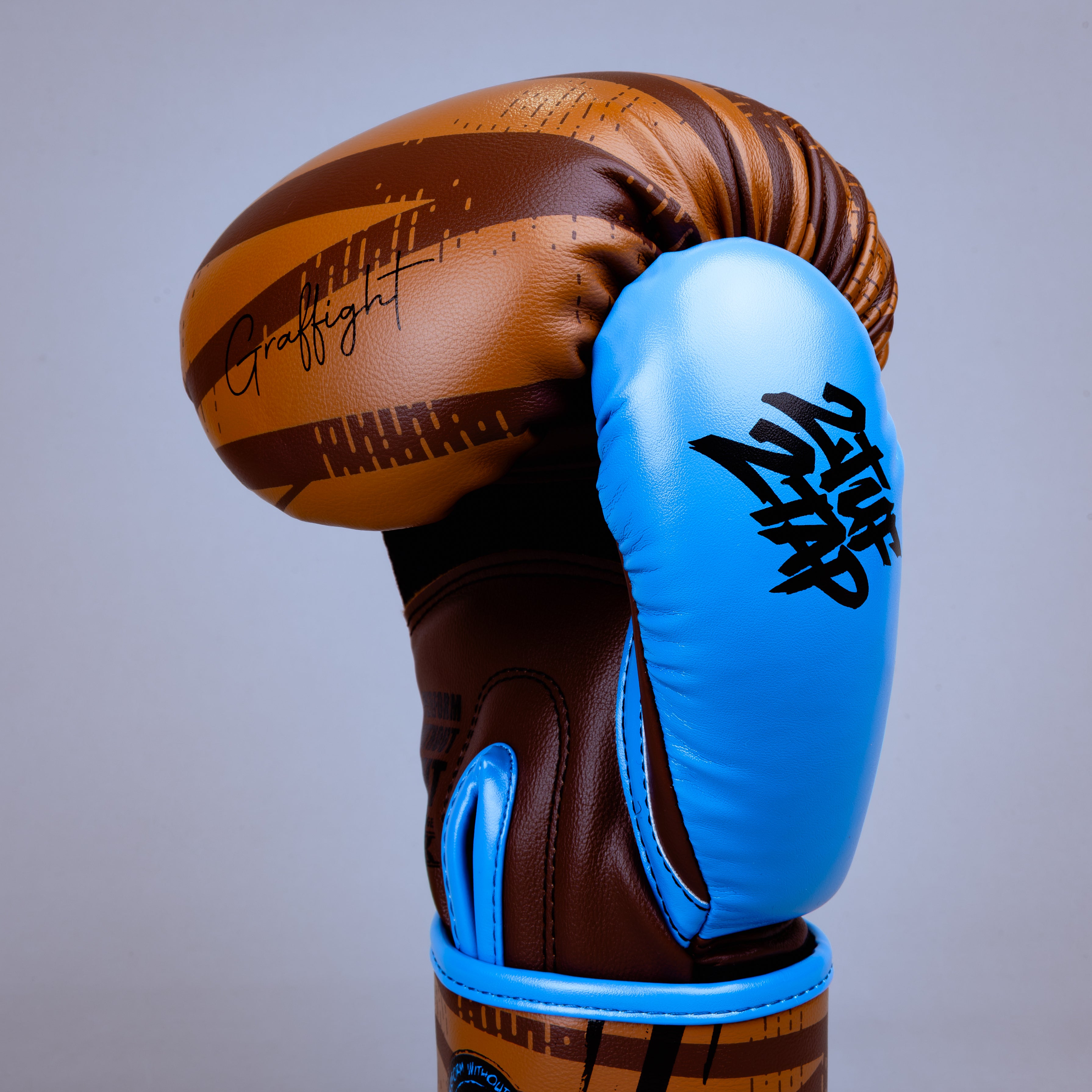 GRAFFIGHT' BOX Glove Brown Blue Black GRAFFIGHT' BOX Glove Brown Blue Black