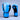 GRAFFIGHT' BOX Glove Blue Black