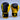 GRAFFIGHT' BOX Glove Black Yellow