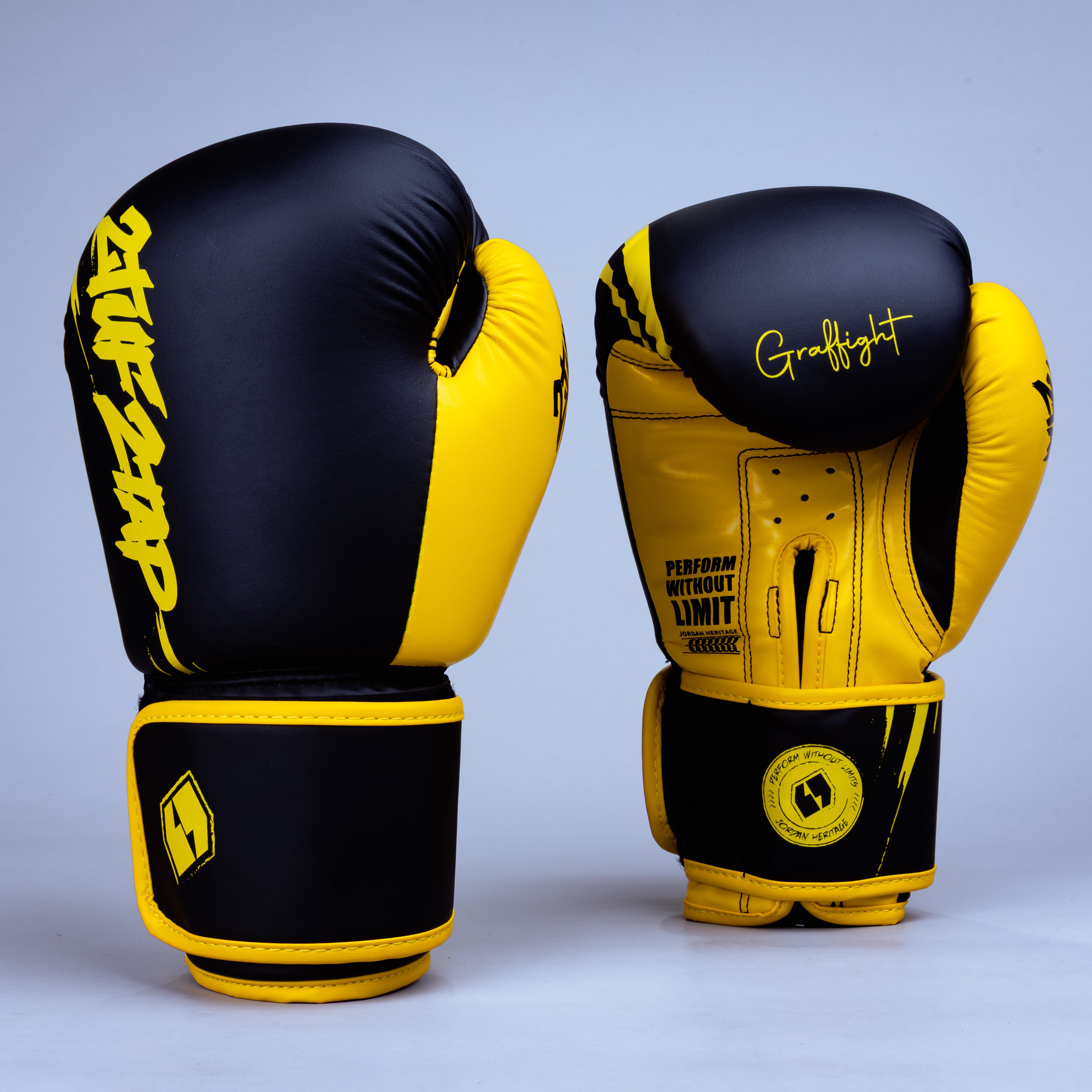 GRAFFIGHT' BOX Glove Black Yellow GRAFFIGHT' BOX Glove Black Yellow