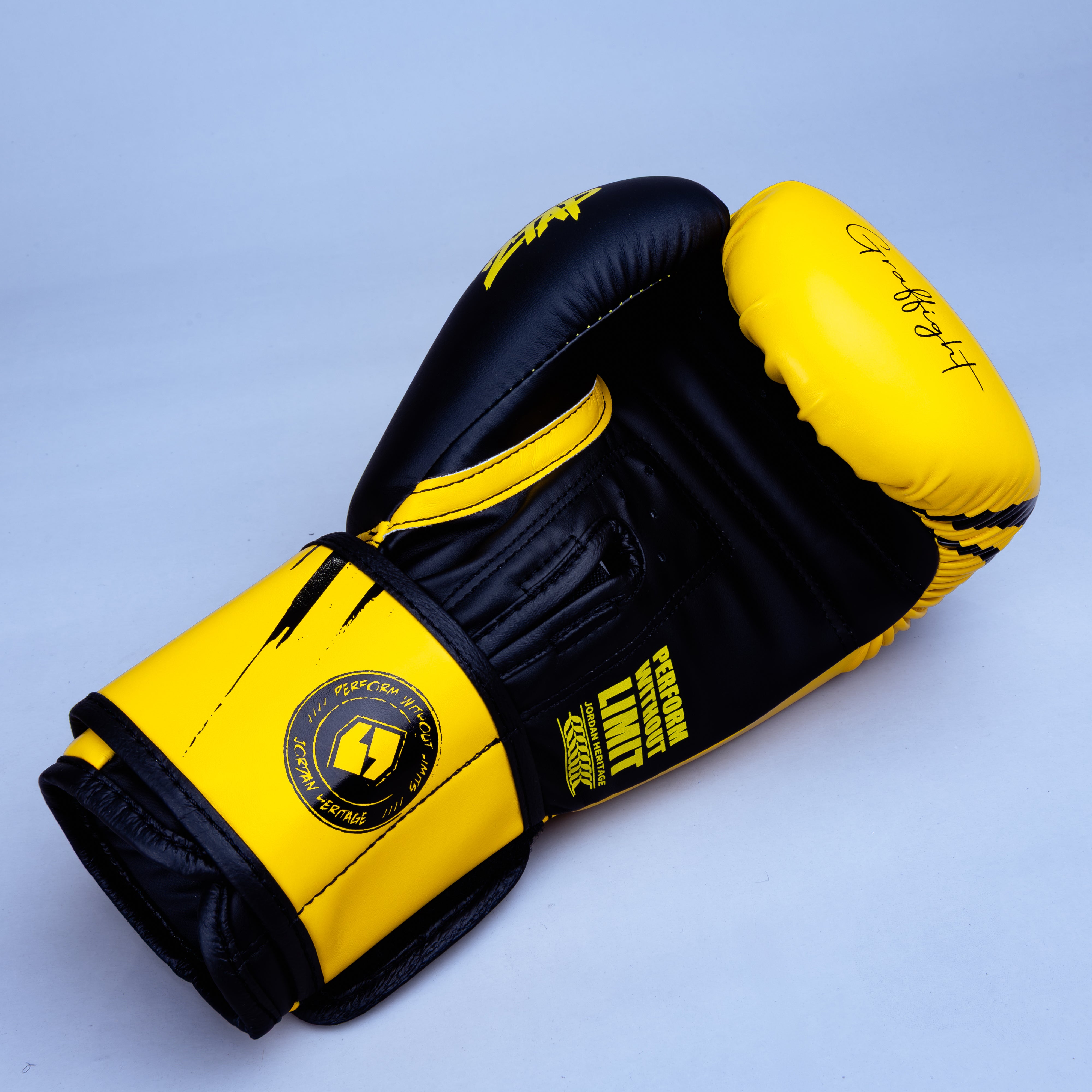 GRAFFIGHT' BOX Glove Yellow Black GRAFFIGHT' BOX Glove Yellow Black