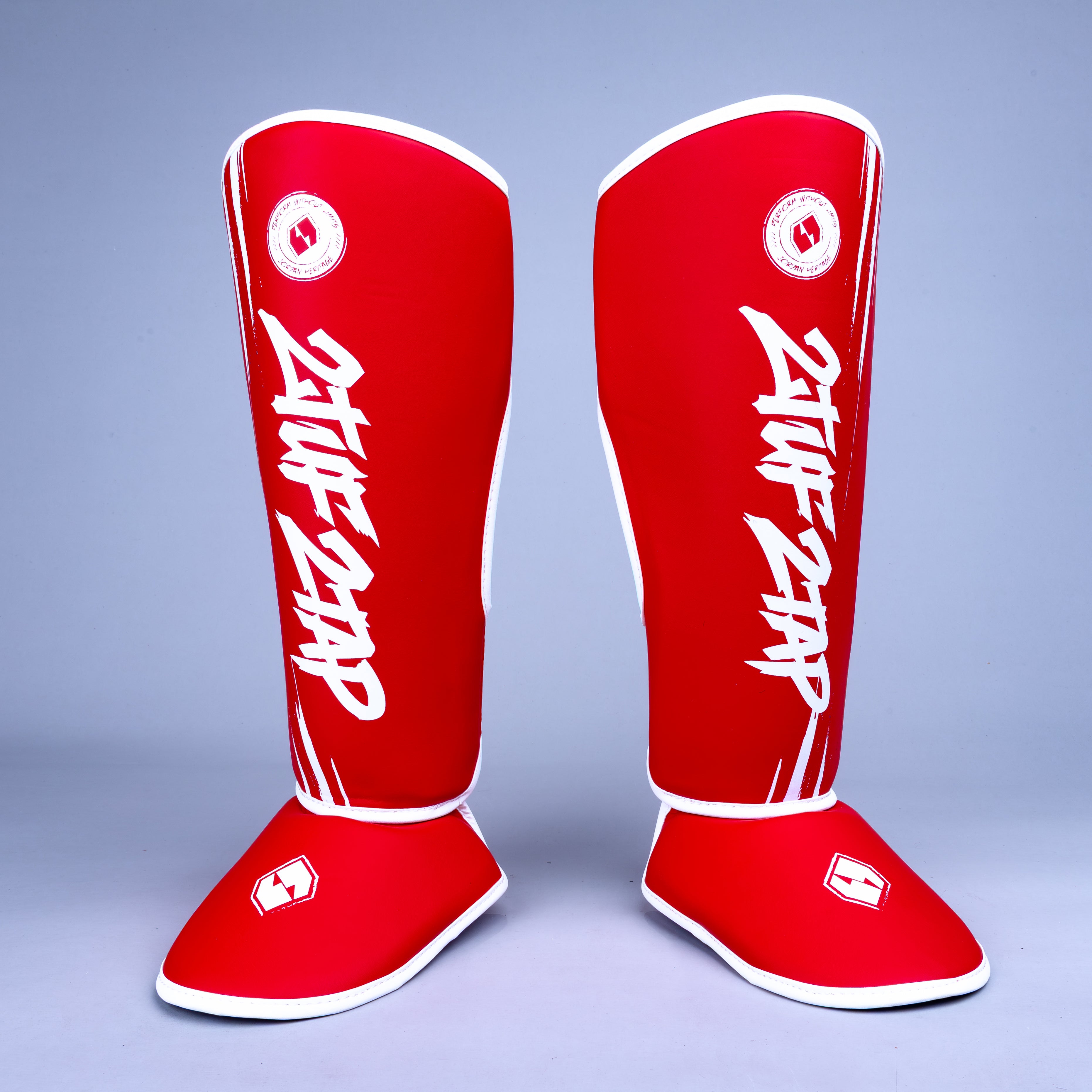 GRAFFIGHT' KBX ShinInStep Red White GRAFFIGHT' KBX ShinInStep Red White