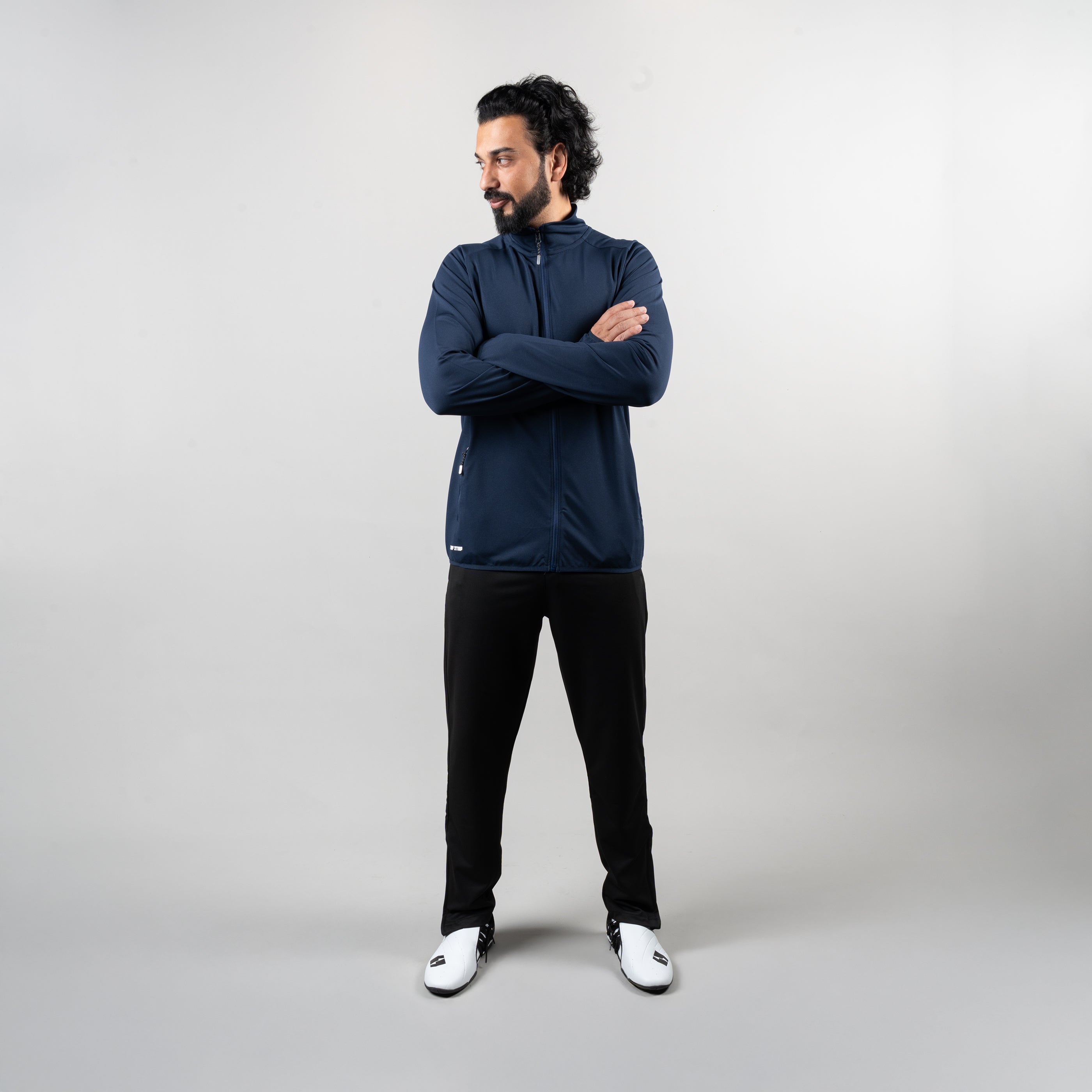 FlexFit' Apparel TrackSuit Navy-Black