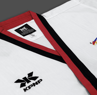 KPNP 'Poomsae' Women's Taekwondo Dobok Uniform (White/Red) | World Taekwondo Approved KPNP 'Poomsae' Women's Taekwondo Dobok Uniform (White/Red) | World Taekwondo Approved