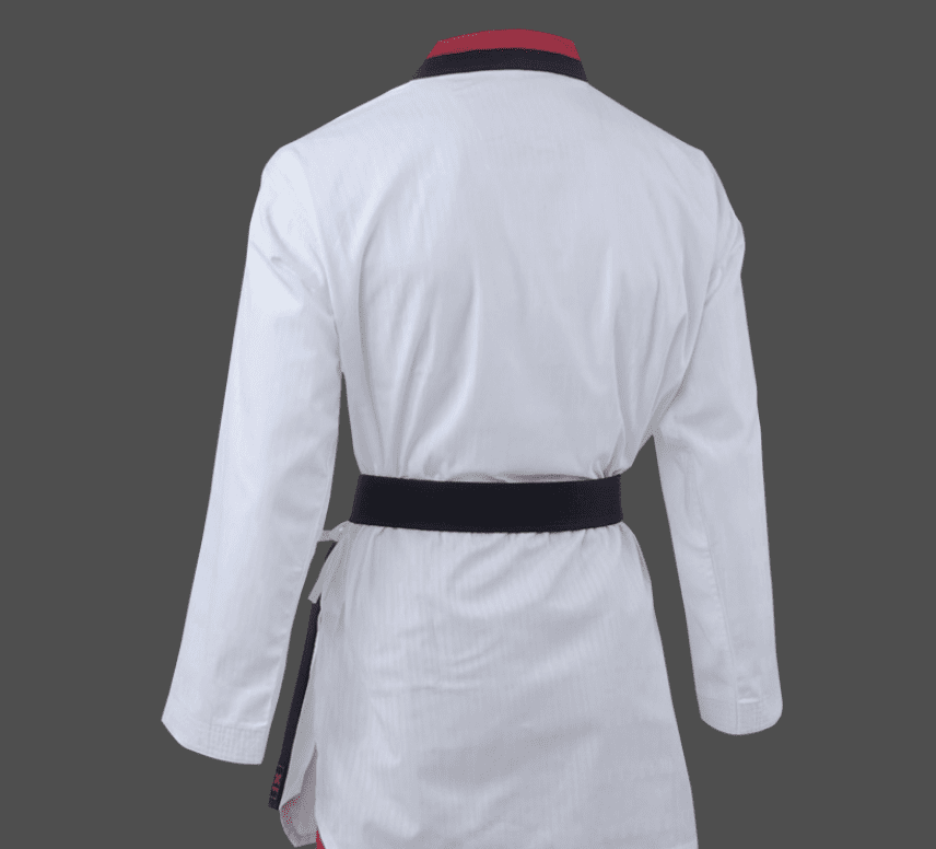 KPNP 'Poomsae' Women's Taekwondo Dobok Uniform (White/Red) | World Taekwondo Approved KPNP 'Poomsae' Women's Taekwondo Dobok Uniform (White/Red) | World Taekwondo Approved
