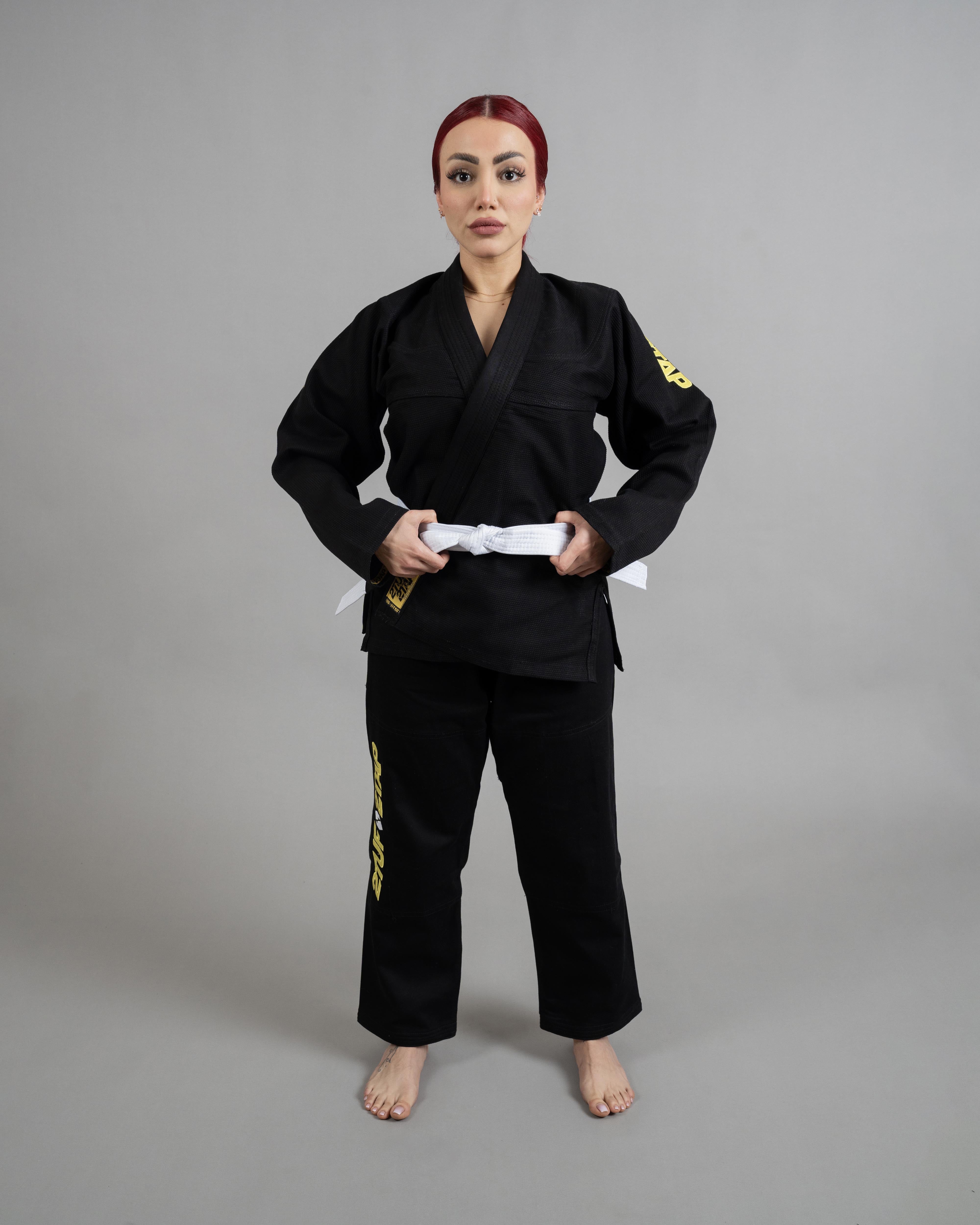 Sweep Jiu-Jitsu Gi Uniform - Black/Yellow