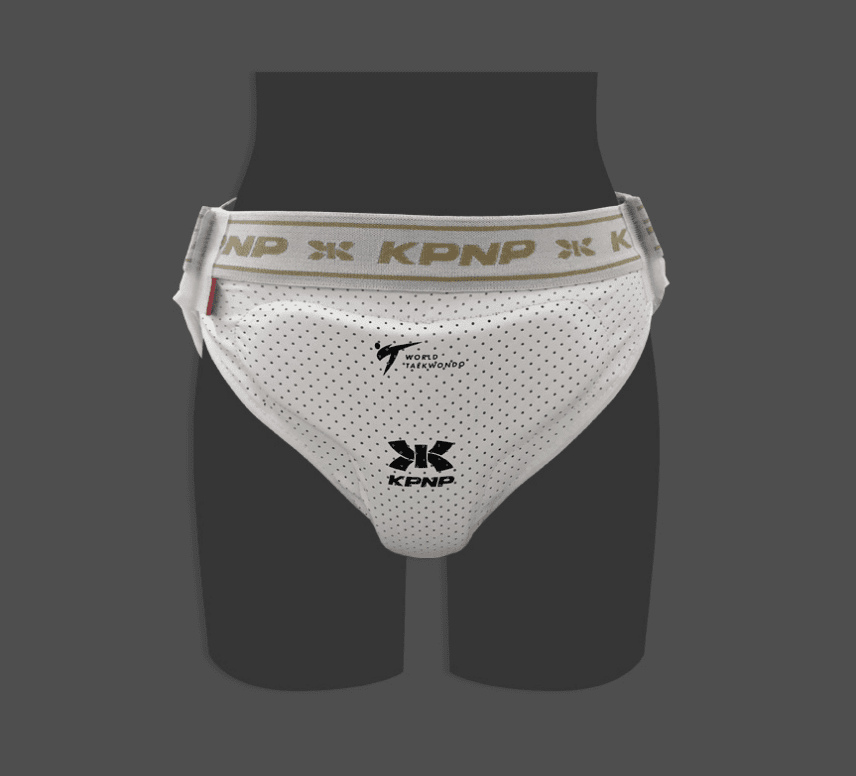 KPNP GG II Taekwondo Groin Guard for Women – White/Black KPNP GG II Taekwondo Groin Guard for Women – White/Black