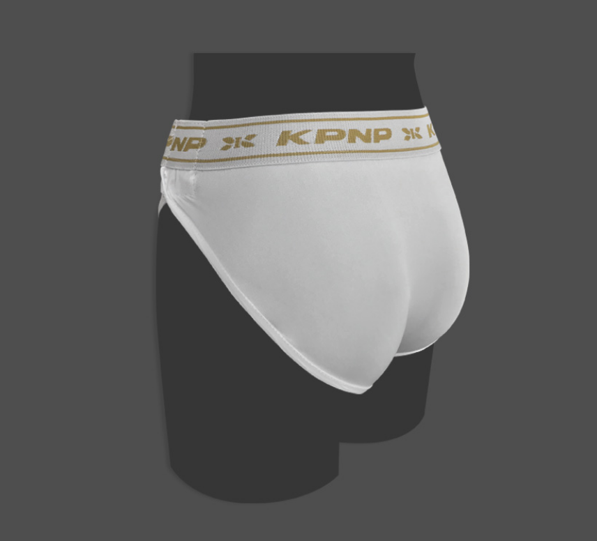 KPNP GG II Taekwondo Groin Guard for Women – White/Black KPNP GG II Taekwondo Groin Guard for Women – White/Black