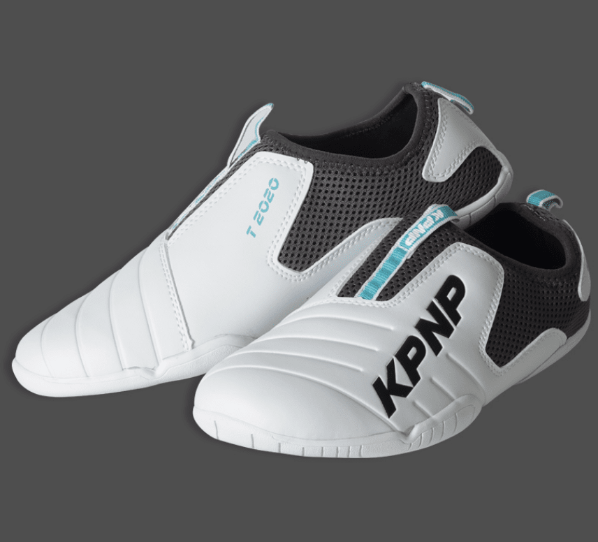 KPNP 'T2020' Taekwondo Training Shoes - White/Ocean Blue | Superior Grip & Flexibility KPNP 'T2020' Taekwondo Training Shoes - White/Ocean Blue | Superior Grip & Flexibility