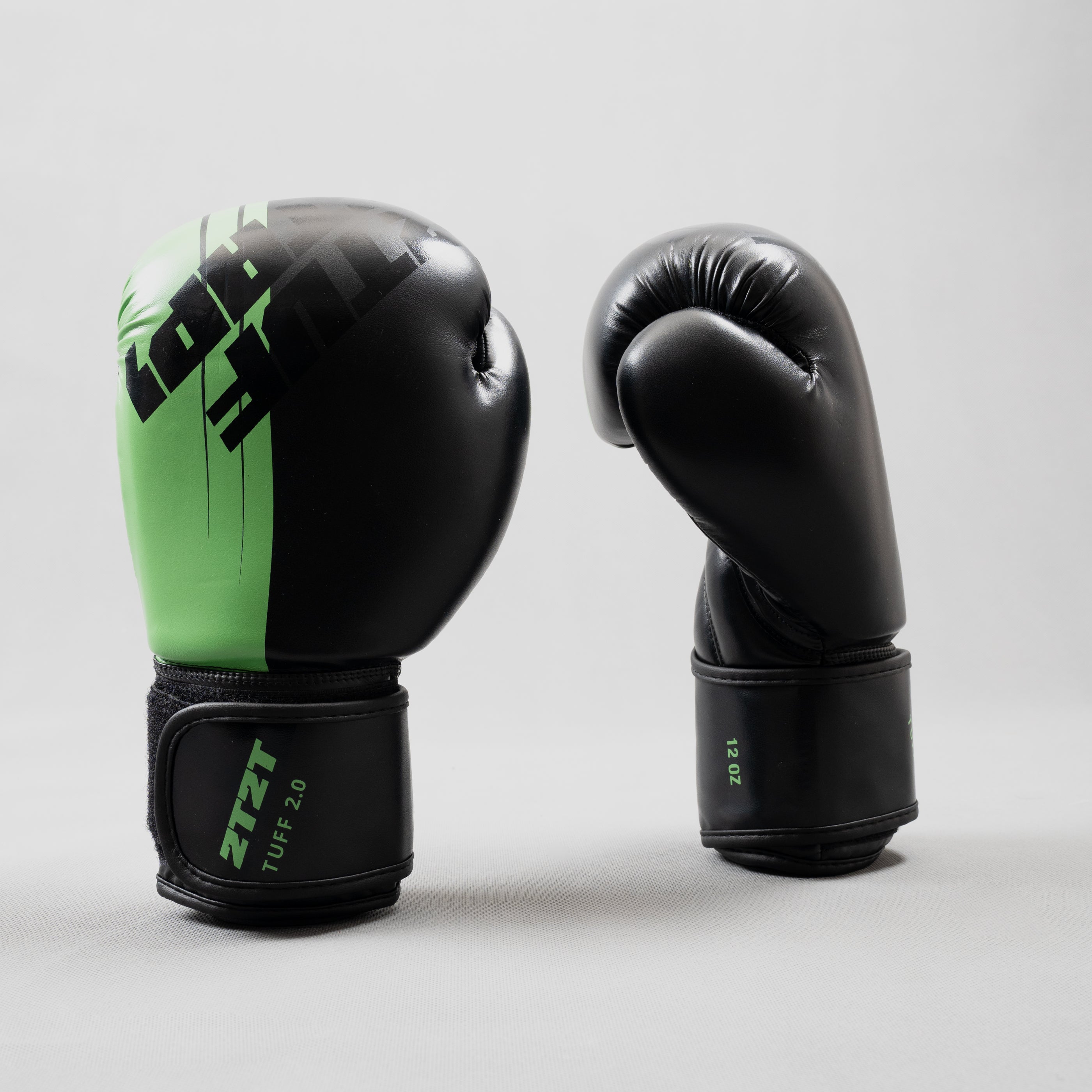 'Tuff 2.0' Boxing Gloves - Green/Black