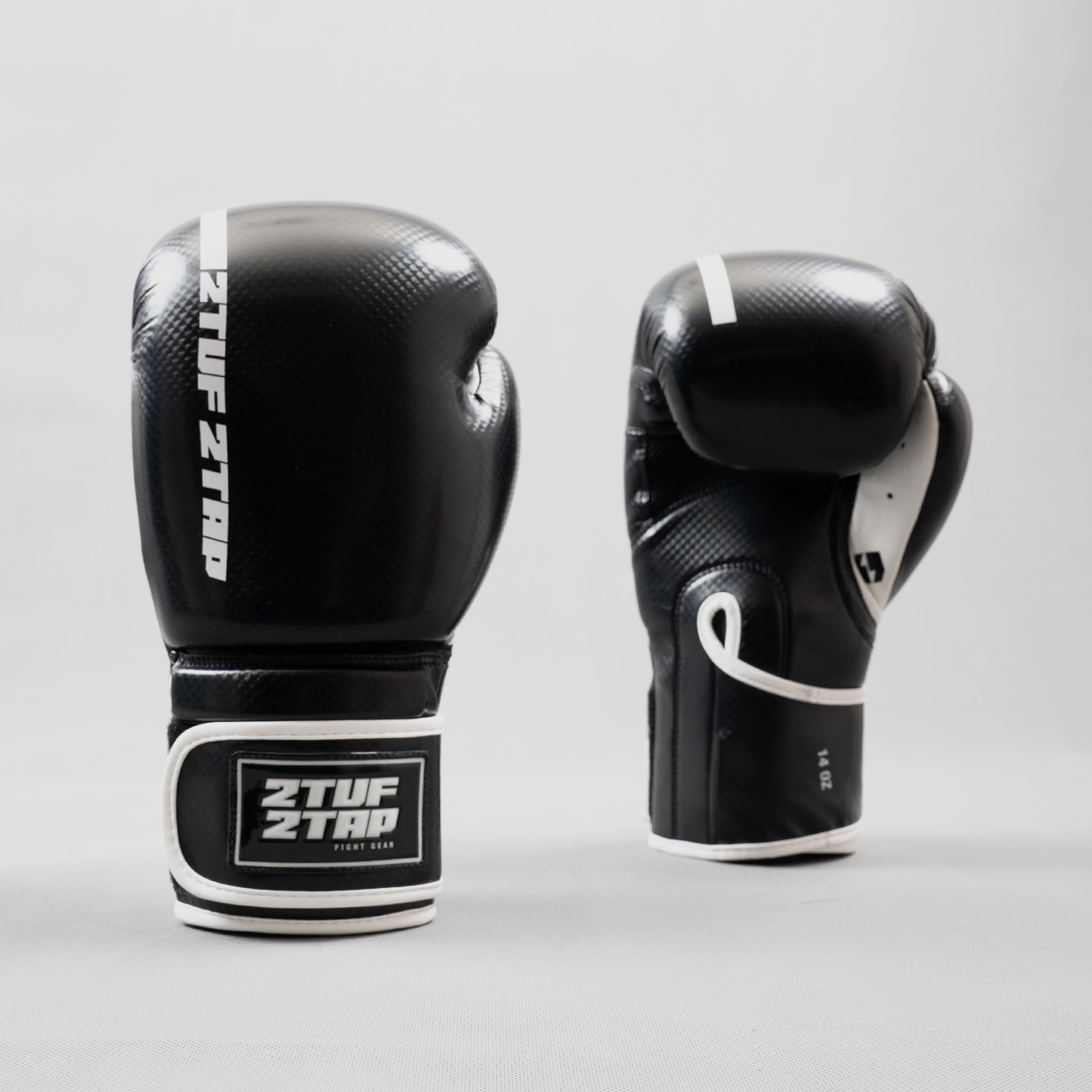 'Vertix' Boxing Gloves - White/Black
