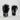 Vertix Boxing Gloves - White/Black | Premium Shock-Absorbing Gloves