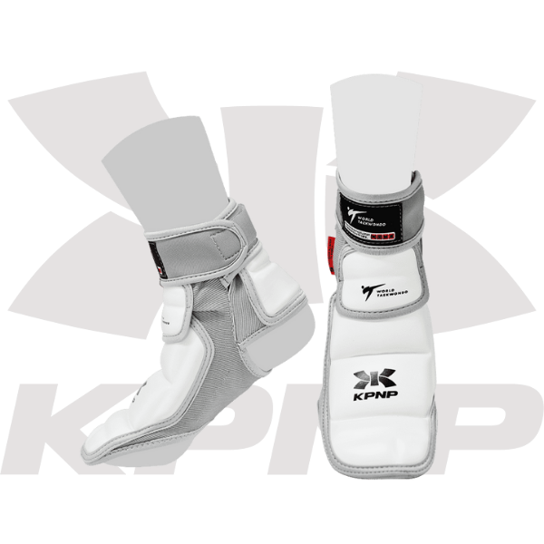 KPNP 'PSS' Electronic Socks - White/Grey | Advanced Taekwondo Scoring Upgrade KPNP 'PSS' Electronic Socks - White/Grey | Advanced Taekwondo Scoring Upgrade