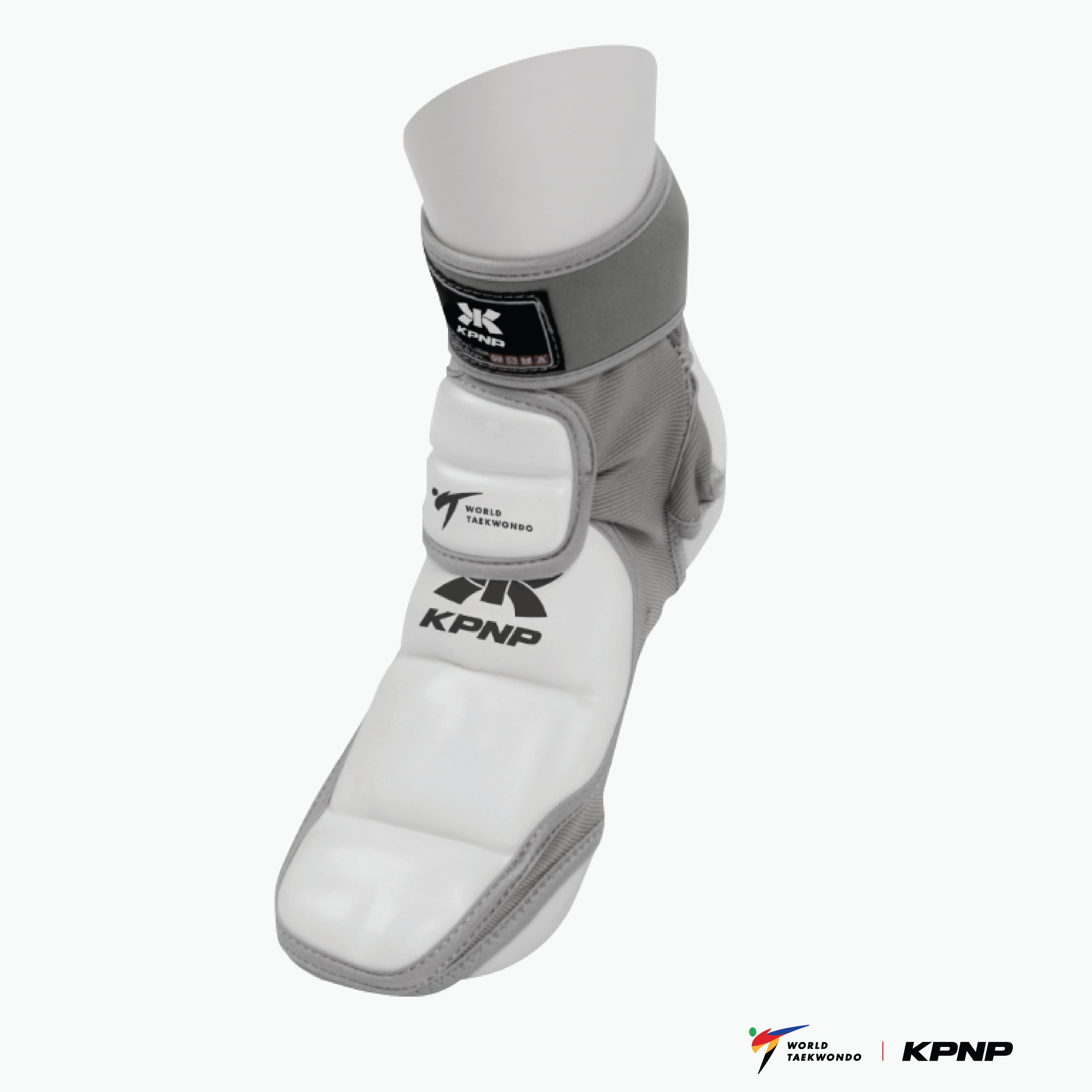 KPNP 'PSS' Electronic Socks - White/Grey | Advanced Taekwondo Scoring Upgrade KPNP 'PSS' Electronic Socks - White/Grey | Advanced Taekwondo Scoring Upgrade