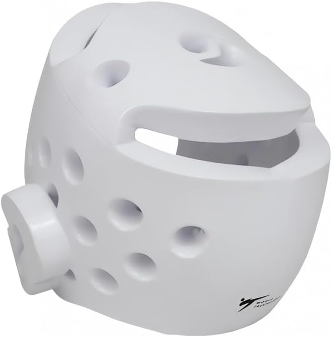 KPNP HG II Taekwondo Headguard – White/Black | Premium Head Protection KPNP HG II Taekwondo Headguard – White/Black | Premium Head Protection