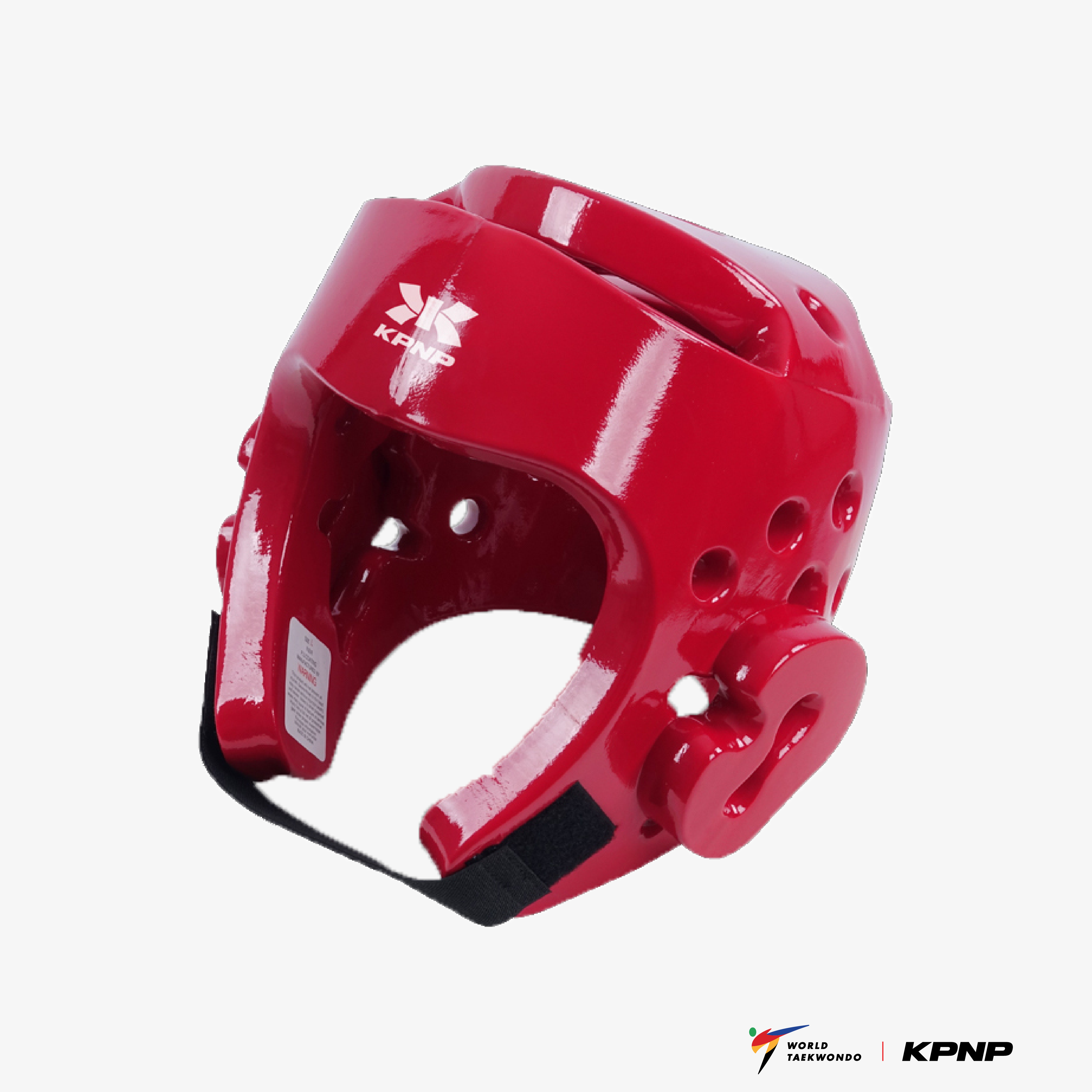 KPNP HG II Taekwondo Headguard - Red/White | Superior Protection & Comfort KPNP HG II Taekwondo Headguard - Red/White | Superior Protection & Comfort