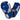 Adidas 'ProPoint' Boxing Gloves - Blue/Silver