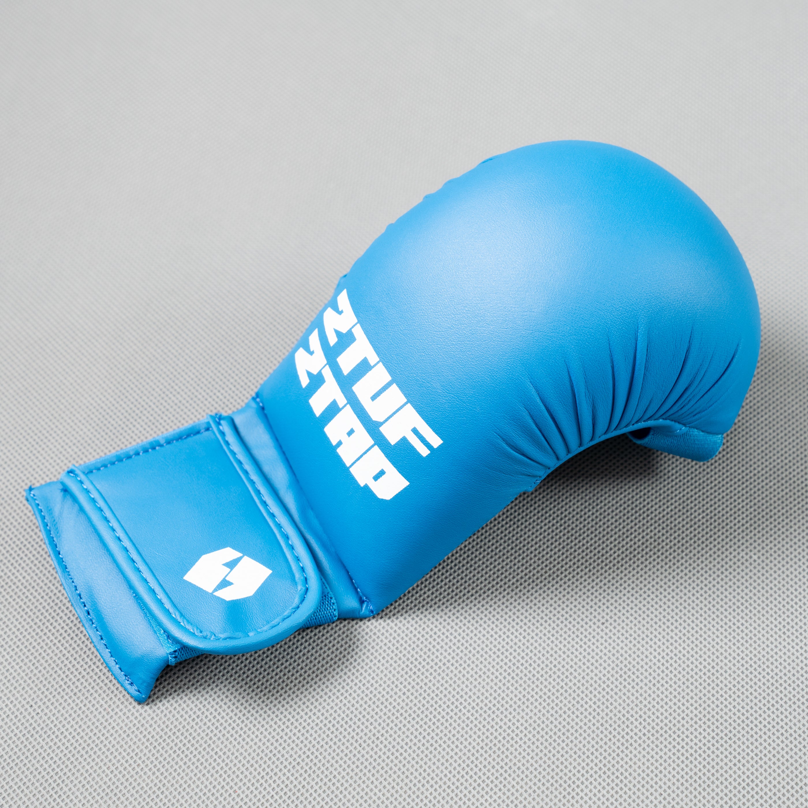 Senshi Karate Gloves - Thumb Protection - Blue