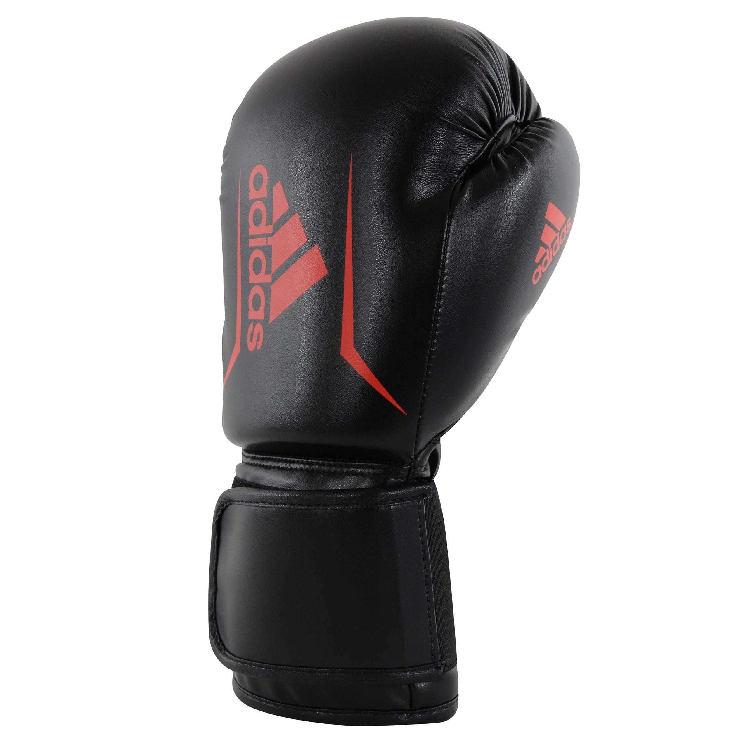 Adidas 'Speed 50 - FLX 3.0' Boxing Gloves - Black/Solar Red Adidas 'Speed 50 - FLX 3.0' Boxing Gloves - Black/Solar Red