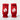 Pro-Fit Elbow/Knee Pads – Premium Red/White Support & Protection