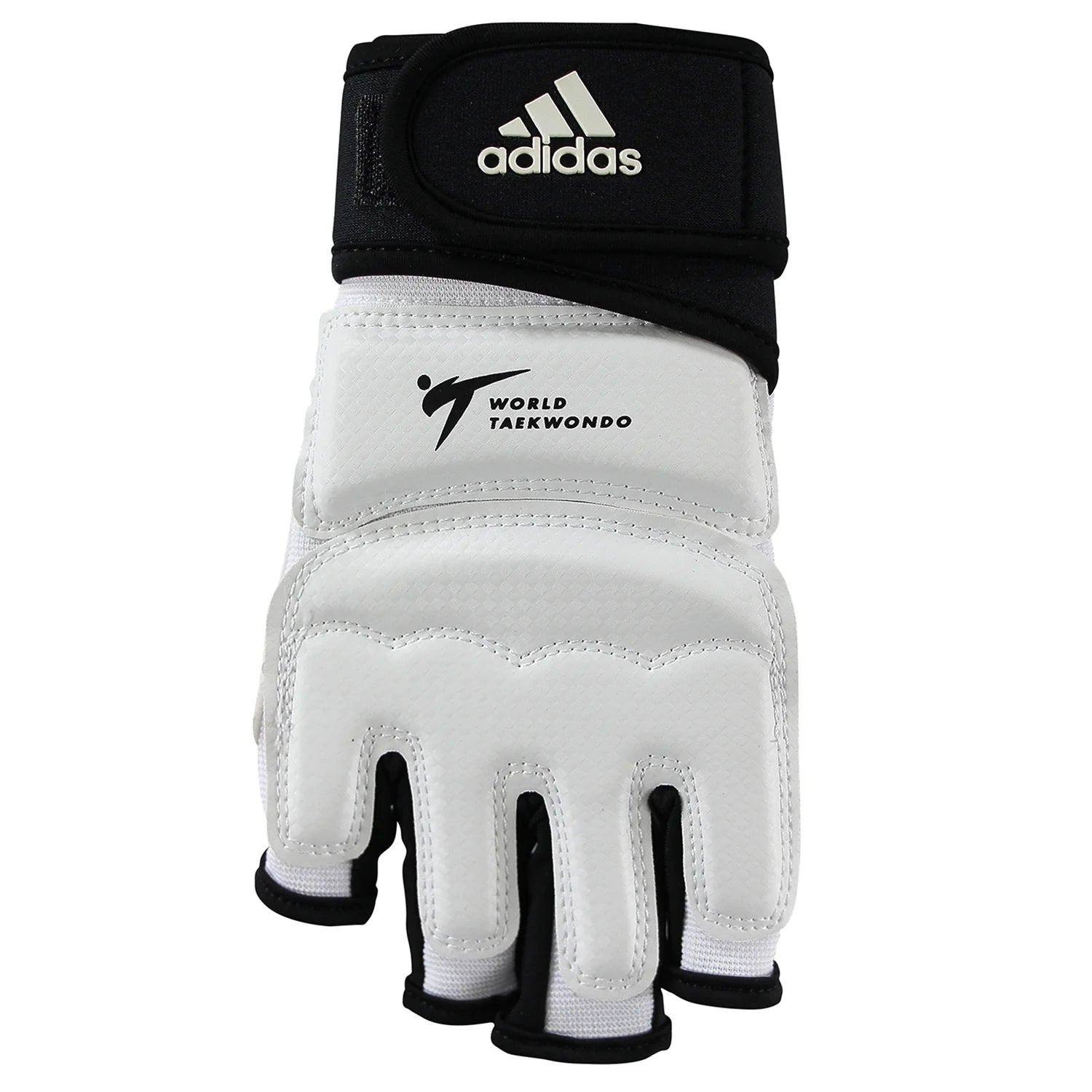 Adidas WT Taekwondo Gloves White Black 2Tuf2Tap adidas-wt-taekwondo-gloves-white-black-2tuf2tap