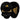 Adidas 'Hybrid-Curved' Focus Mitts - Black/Gold