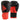 Adidas 'Hybrid 100' Boxing Gloves - Black/Core Red
