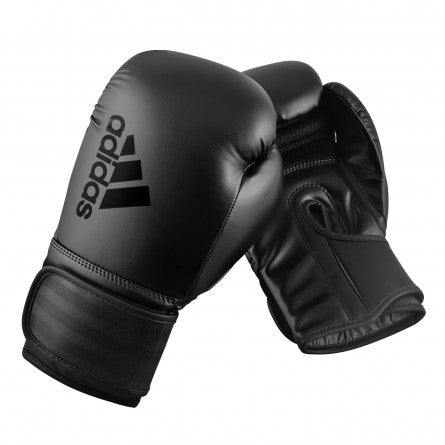 Adidas 'Hybrid 80' Boxing Gloves - Black/Black Adidas 'Hybrid 80' Boxing Gloves - Black/Black