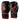 Adidas 'Hybrid 80' Boxing Gloves - Black/Solar Red