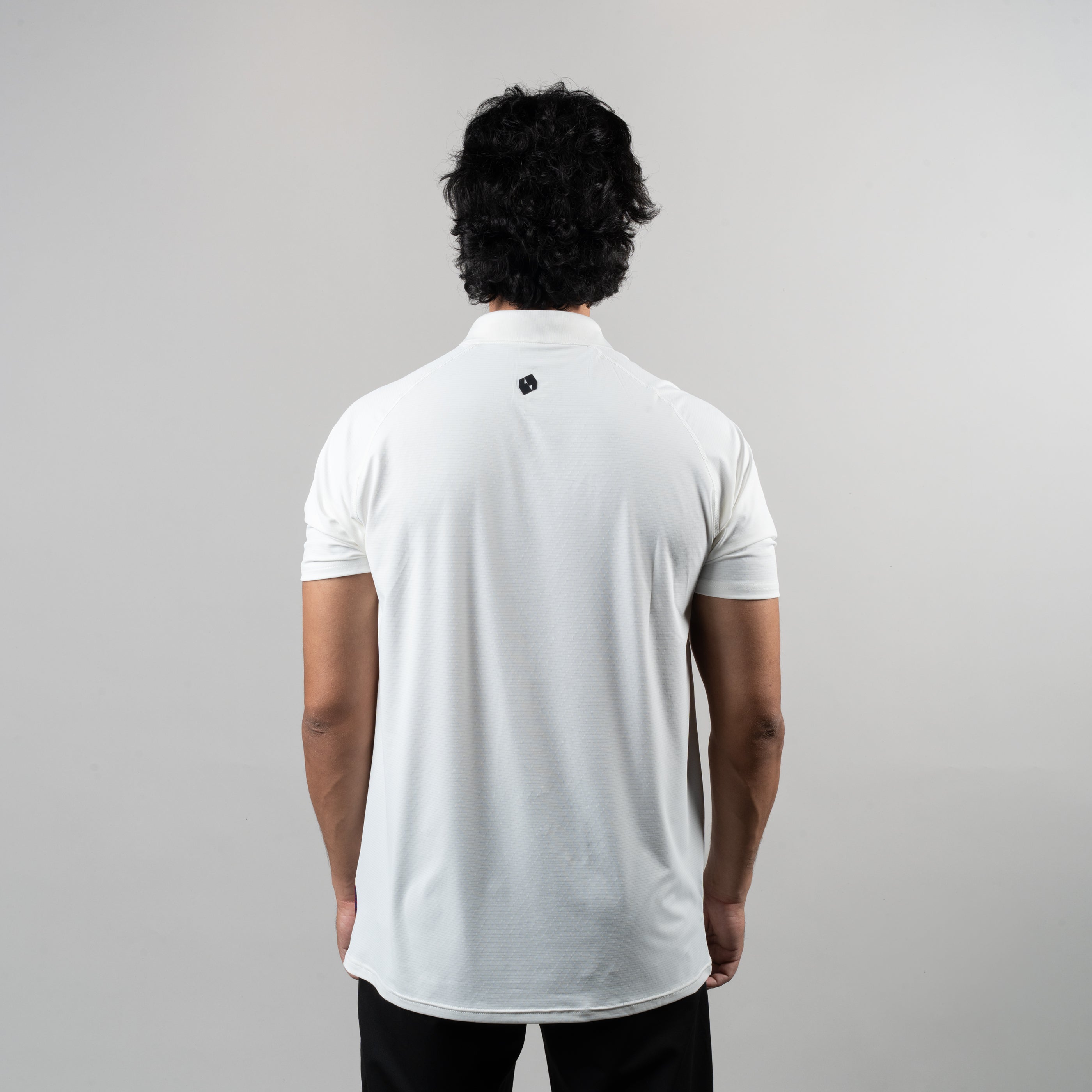 FlexFit' APP Polo T-Shirt White