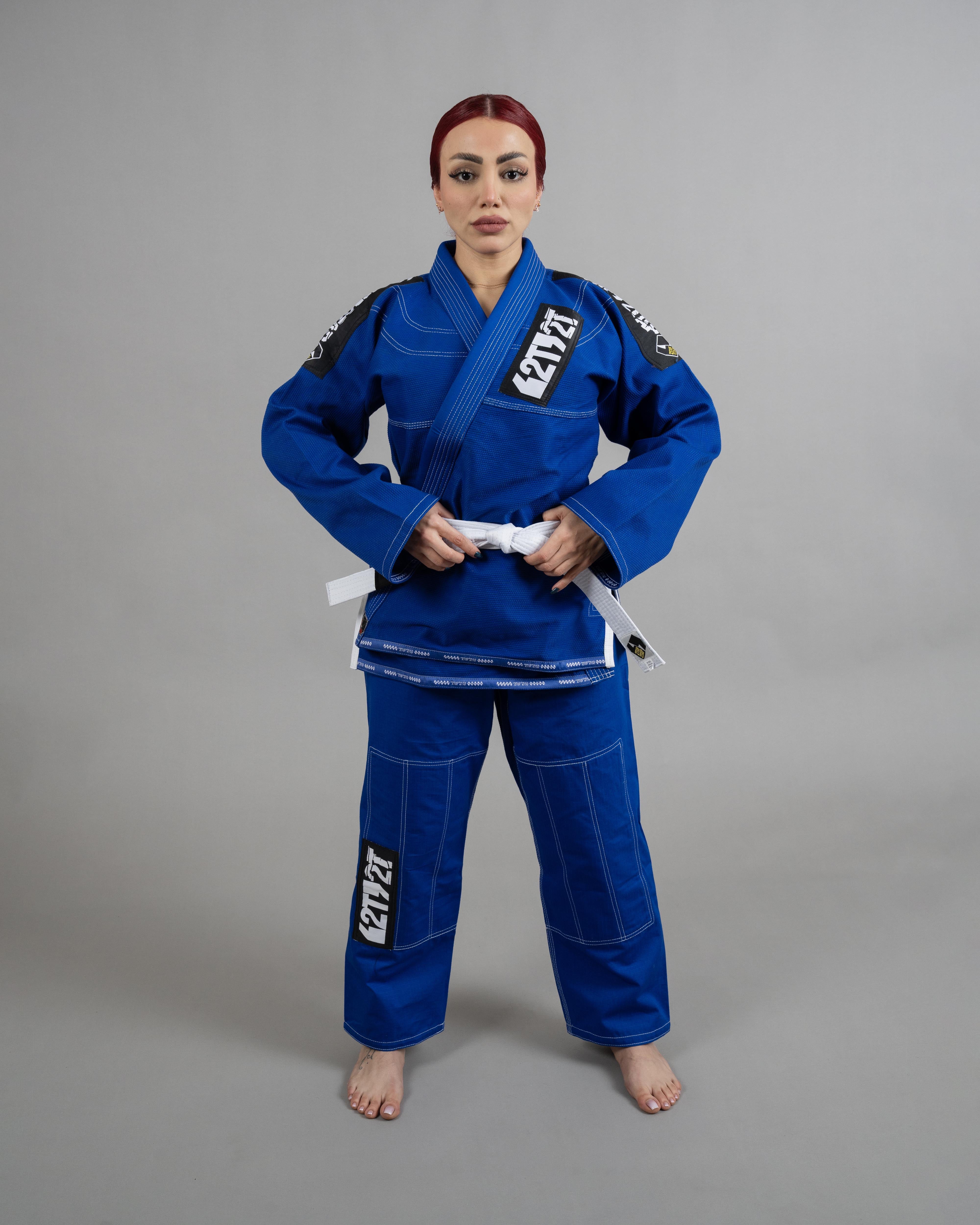 Elevate Your Game with the 'Base' Jiu-Jitsu Gi Uniform - Blue/White