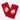 Pro-Fit Elbow/Knee Pads – Premium Red/White Support & Protection