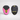 'Jalmood' Focus Mitts - Black/Pink