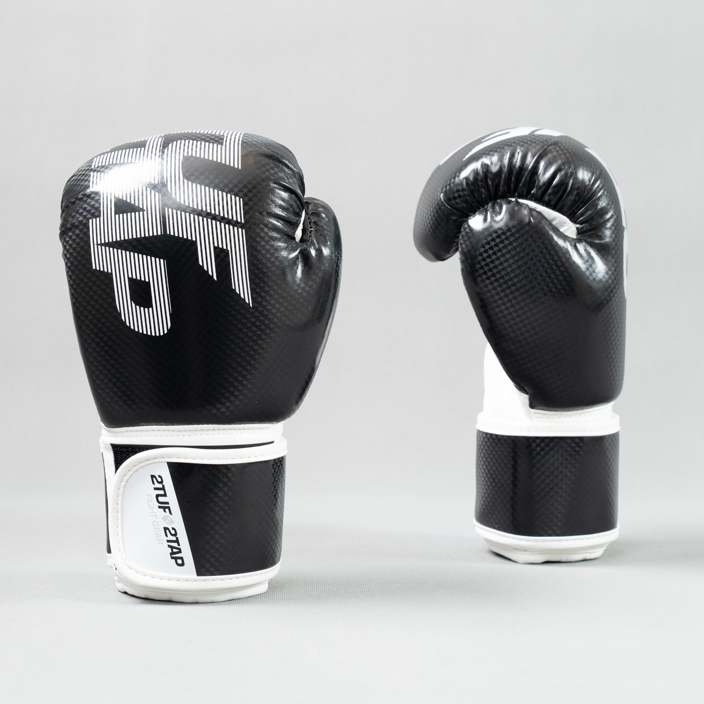 'Versatile' Boxing Gloves - Black/White