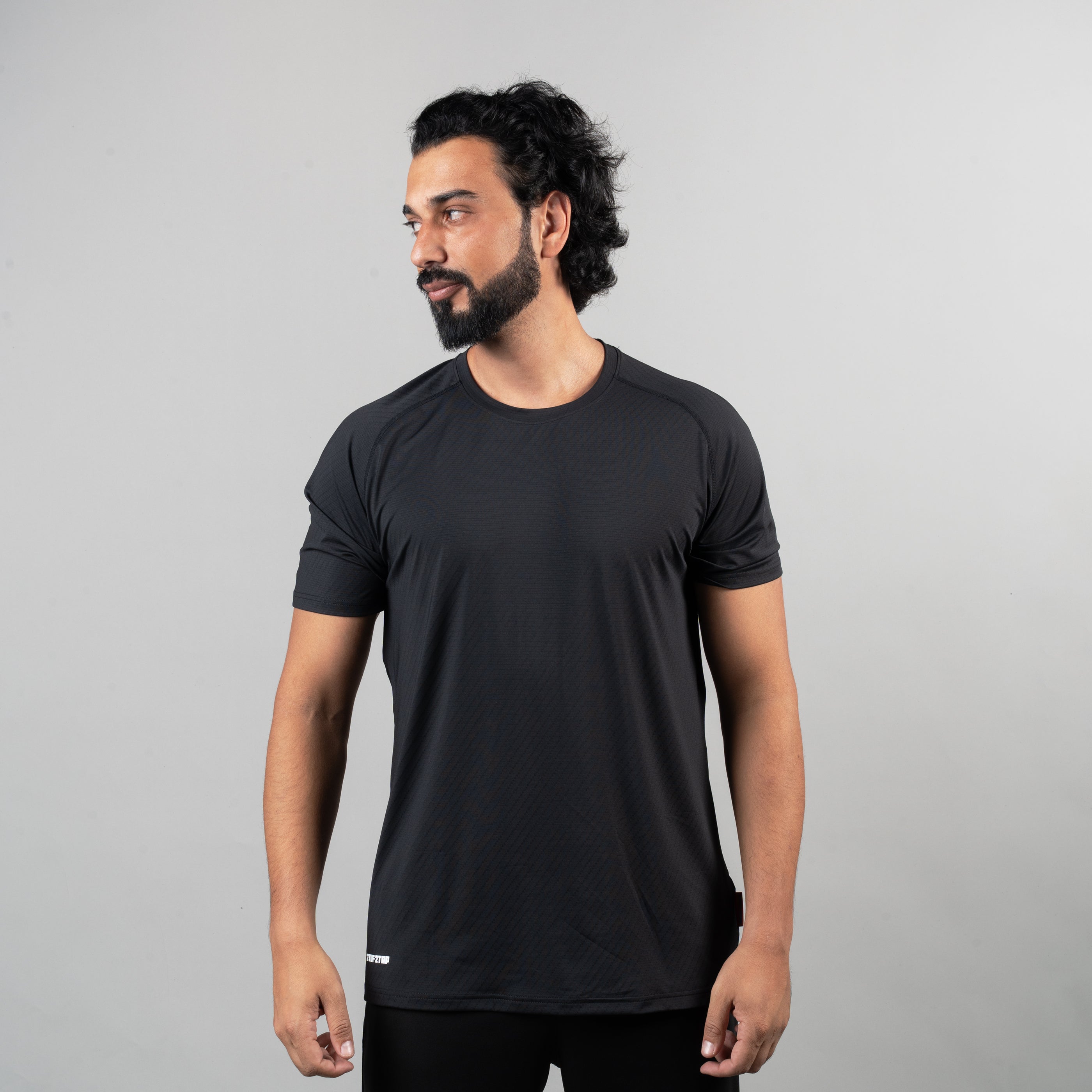 FlexFit' Apparel Tshirt Black
