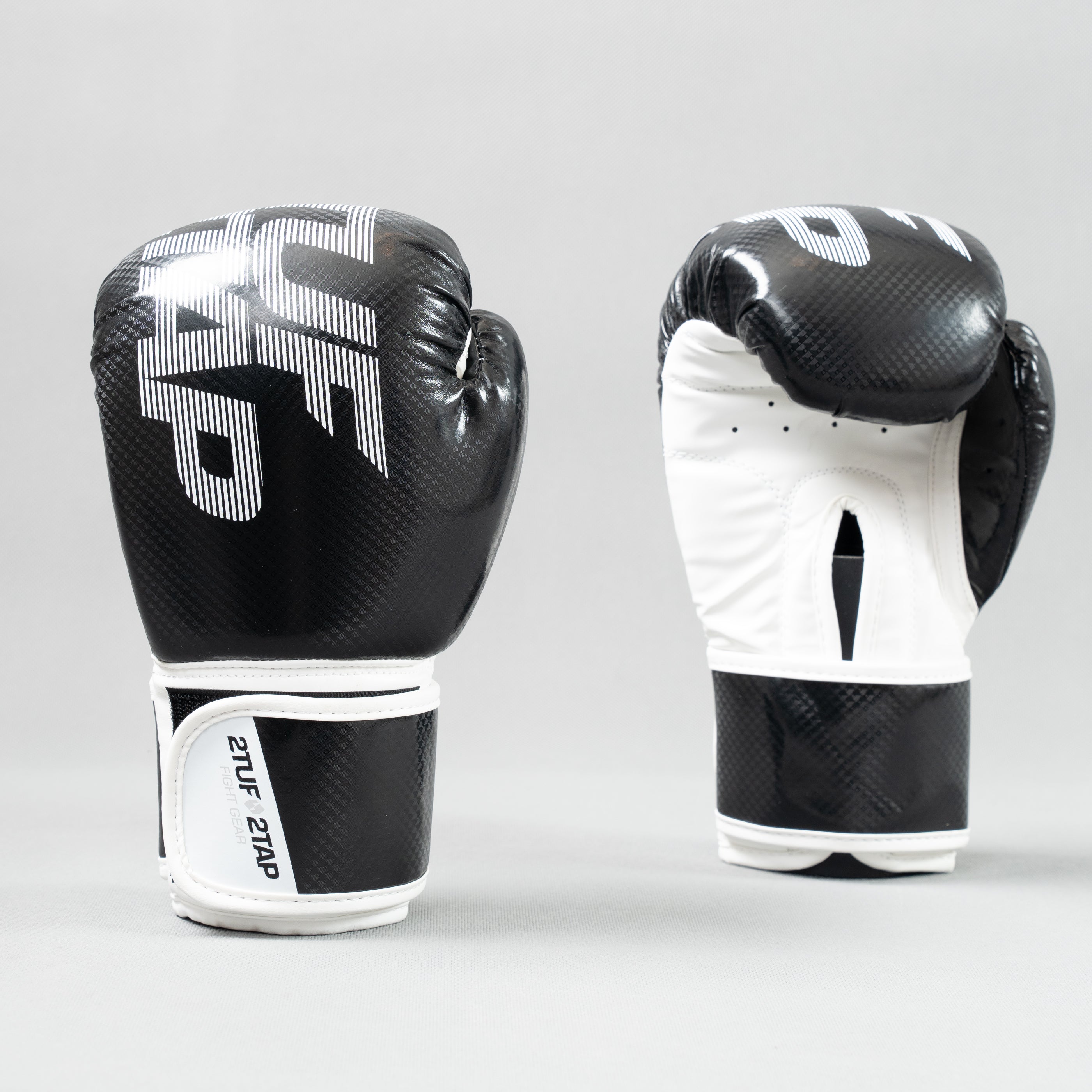 'Versatile' Boxing Gloves - Black/White
