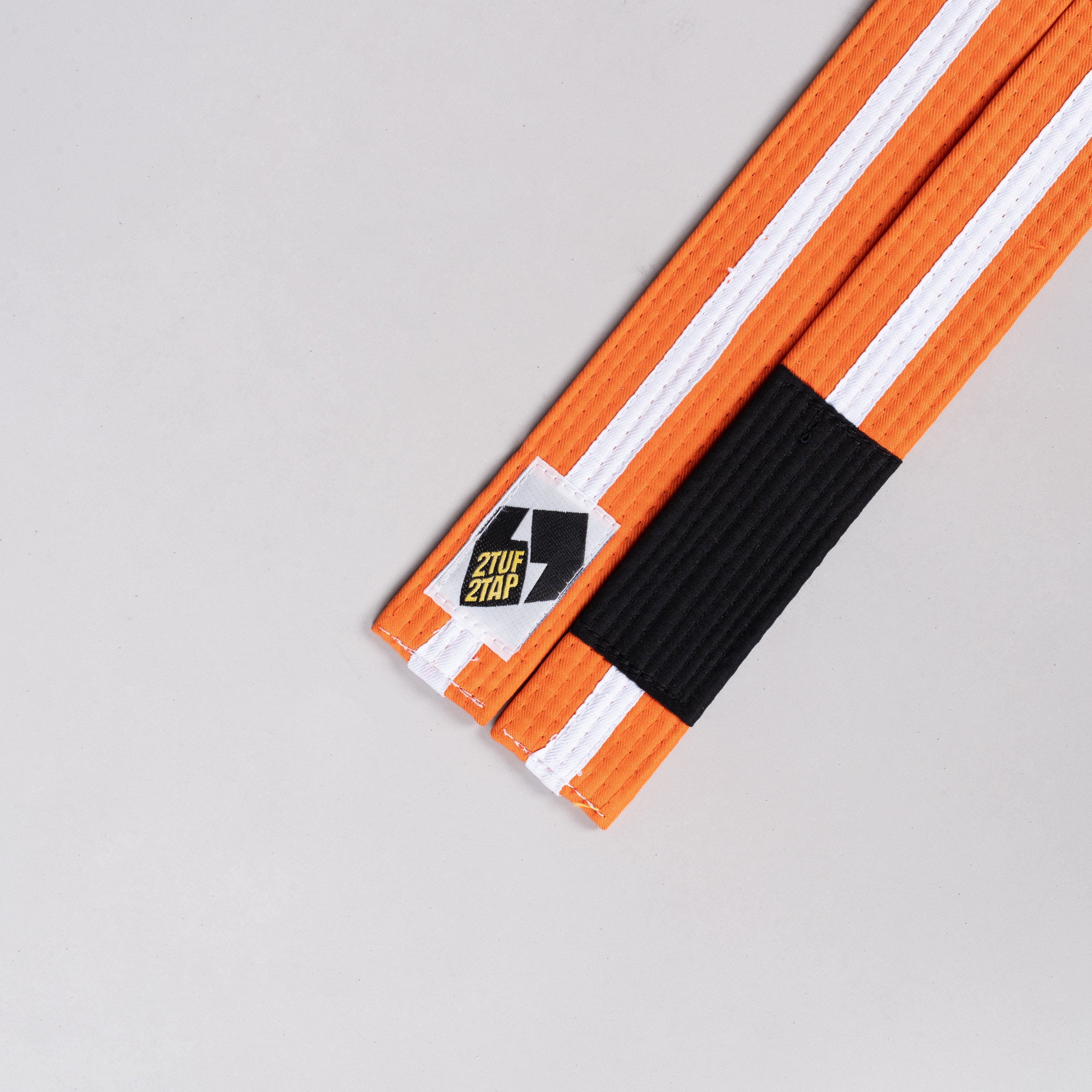 BJJBelt' BJJ Belts Orange/White
