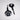 'Shadow' Boxing Racket Black/White