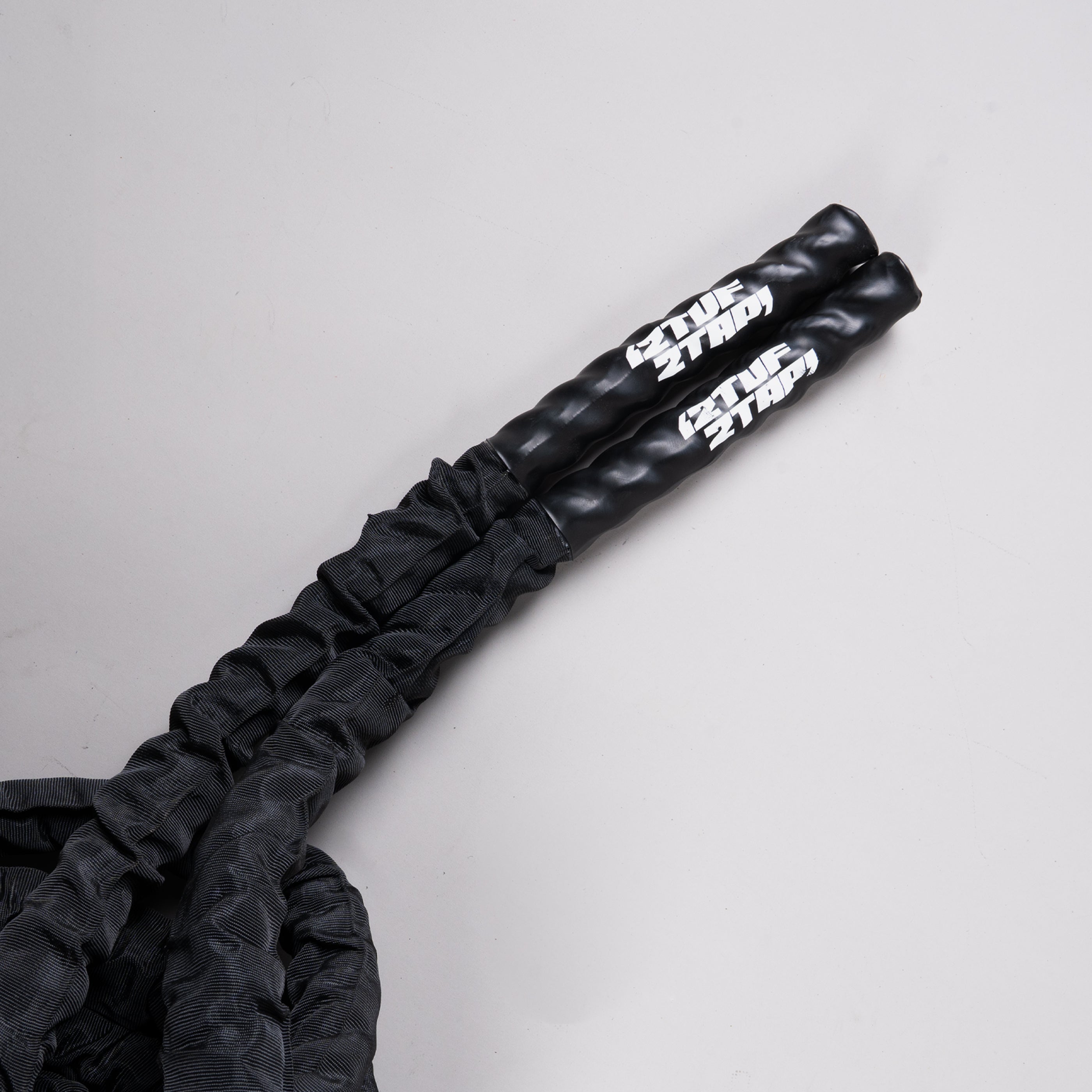 'Covered Battle Rope' Fitness Rope Black 'Covered Battle Rope' Fitness Rope Black