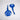 'Shadow' Boxing Racket Blue/White