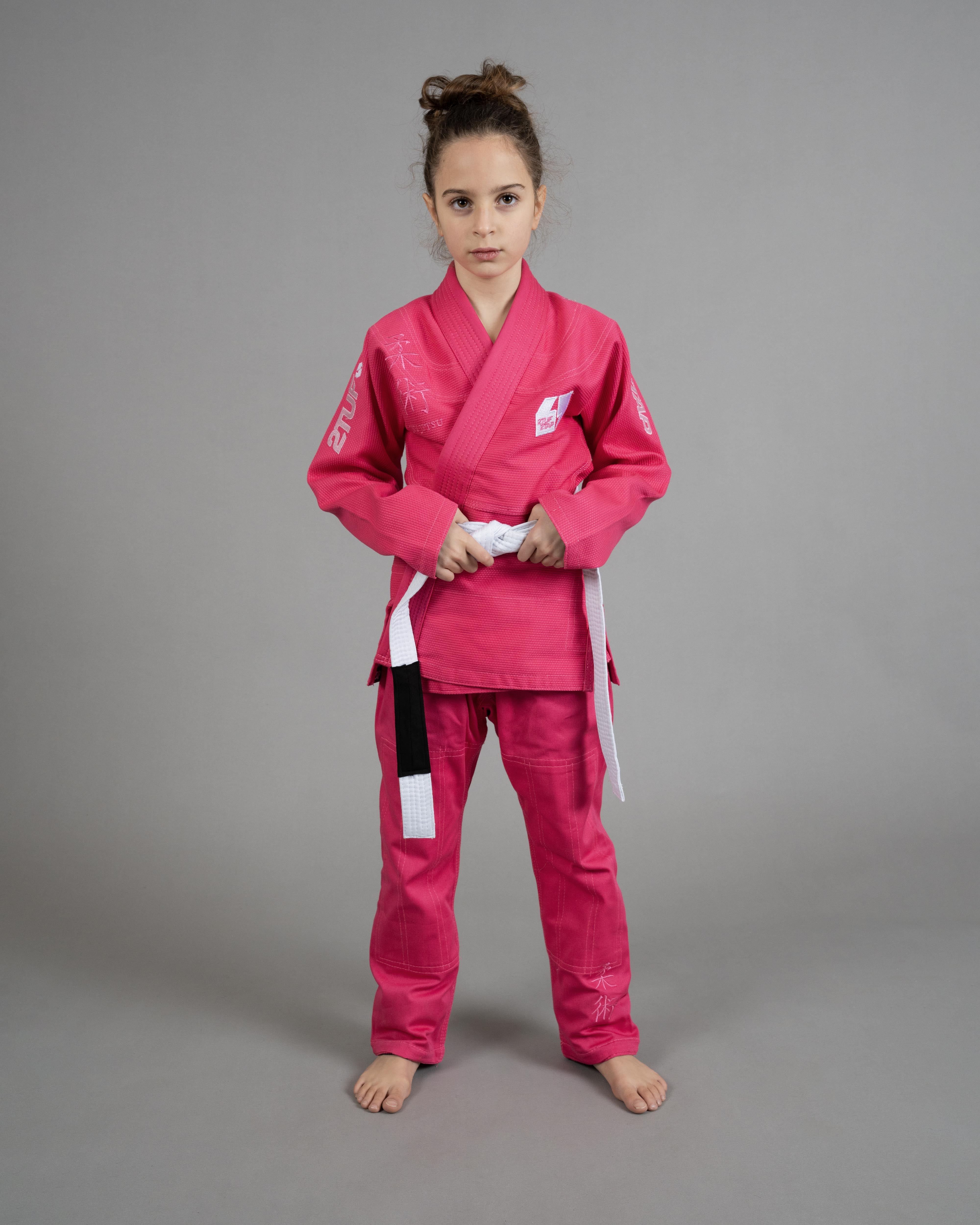 'Bridge' Jiu-Jitsu Gi Uniform - Blush Pink/Faded Pink