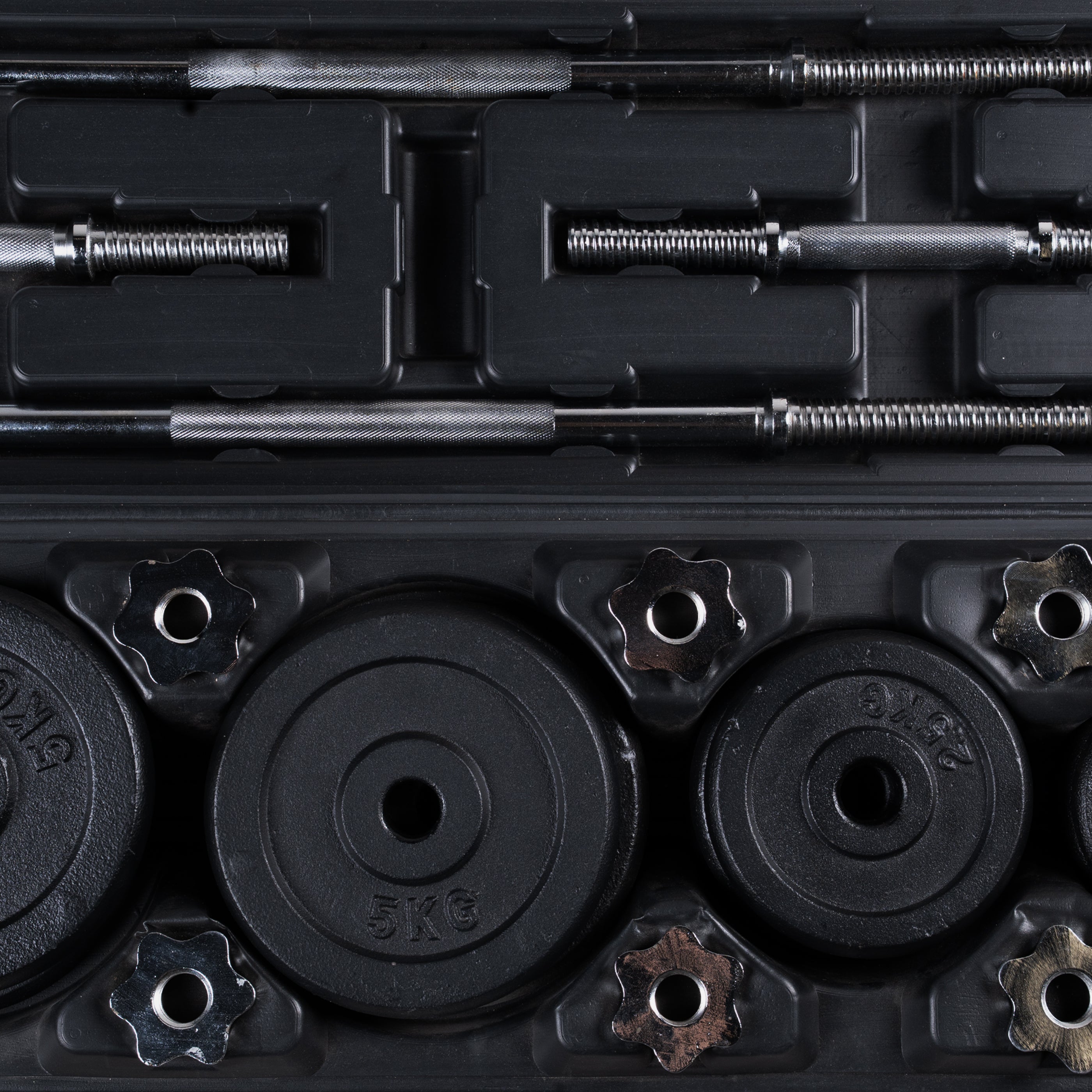 'Barbell Set' Weight Black/ Chrome 'Barbell Set' Weight Black/ Chrome